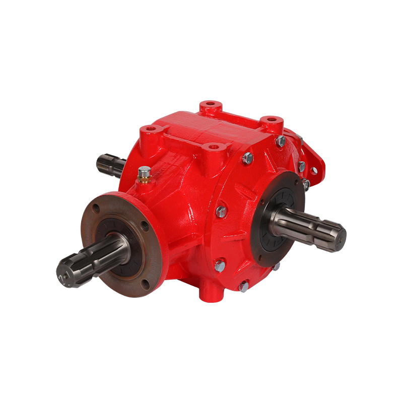 KLF-GC250 Tinggi Gleason Bevel Gears Gearboxes untuk Mesin Crusher Jerami Mulcher, Mesin Pemulihan Film Residu Pertanian